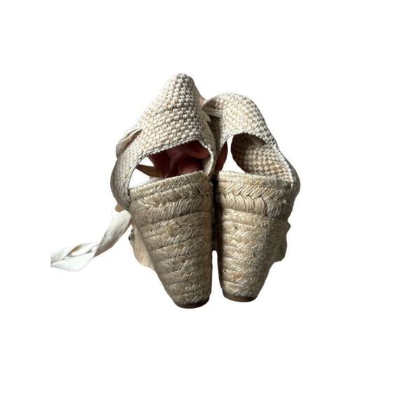 Free People Amalfi Coast Wedge Natural Size EU 37 - Picture 5 of 11